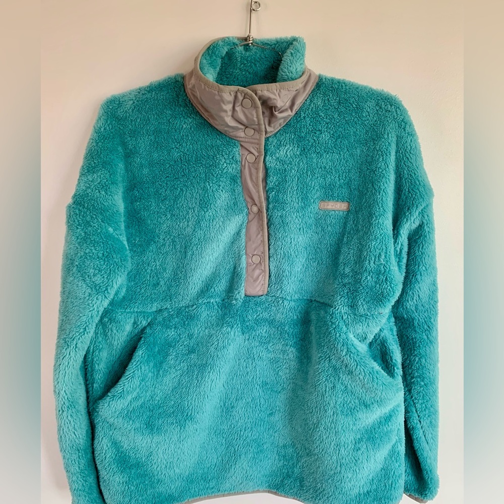 NWT Spyder Fleece Pullover Jacket
